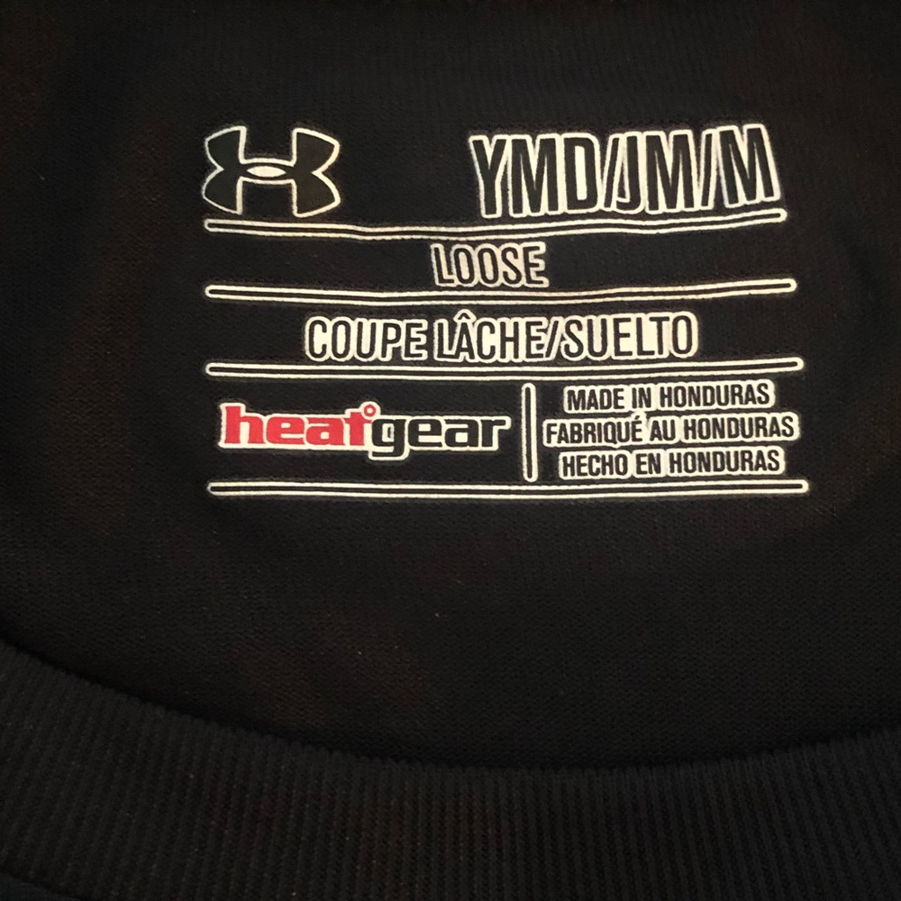 Under Amour Heat Gear Basketball Shirt Size YMD - Picture 5 of 5